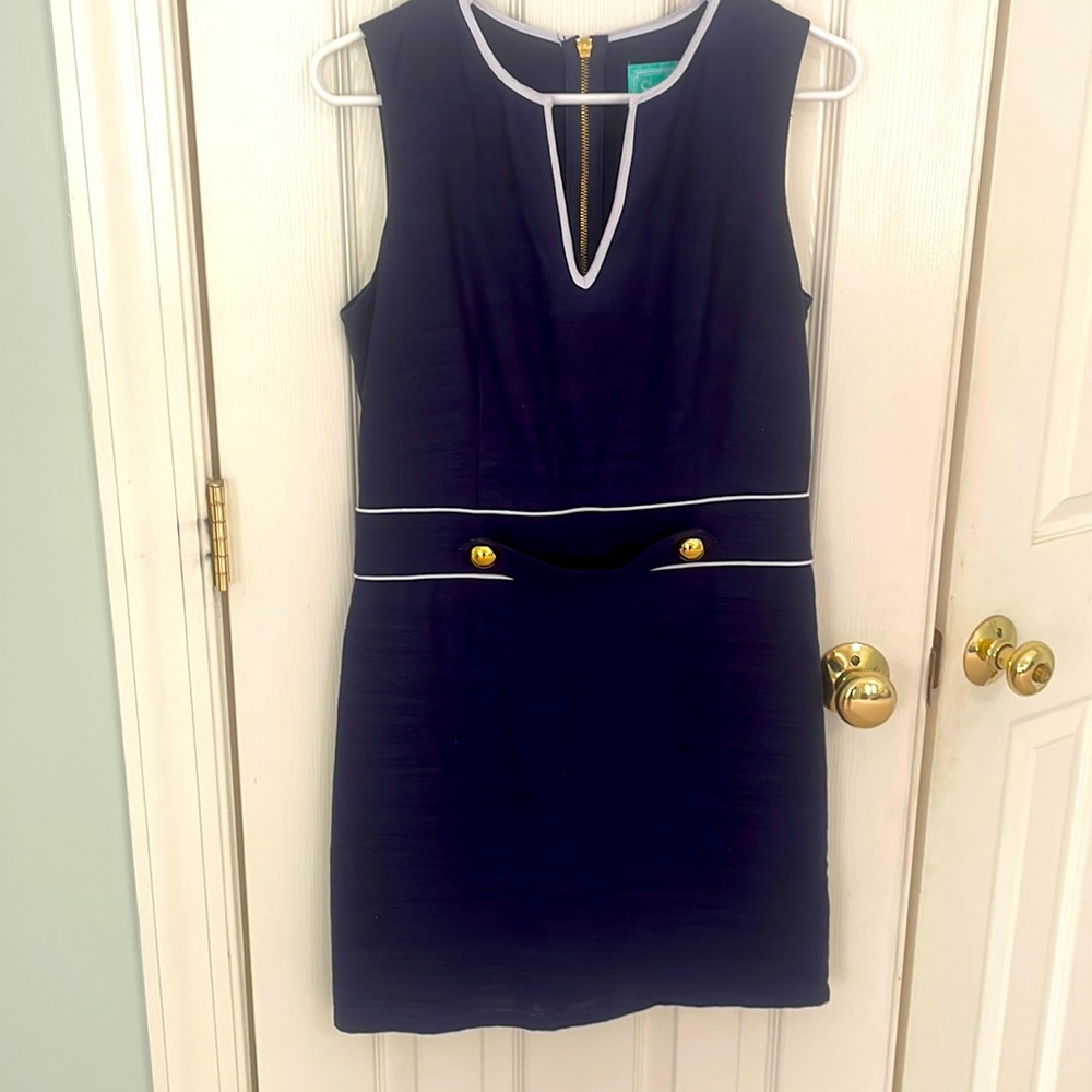 Sail to sable navy dress